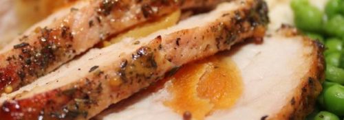 Roasted Pork Tenderloin with Apricot Mustard Glaze